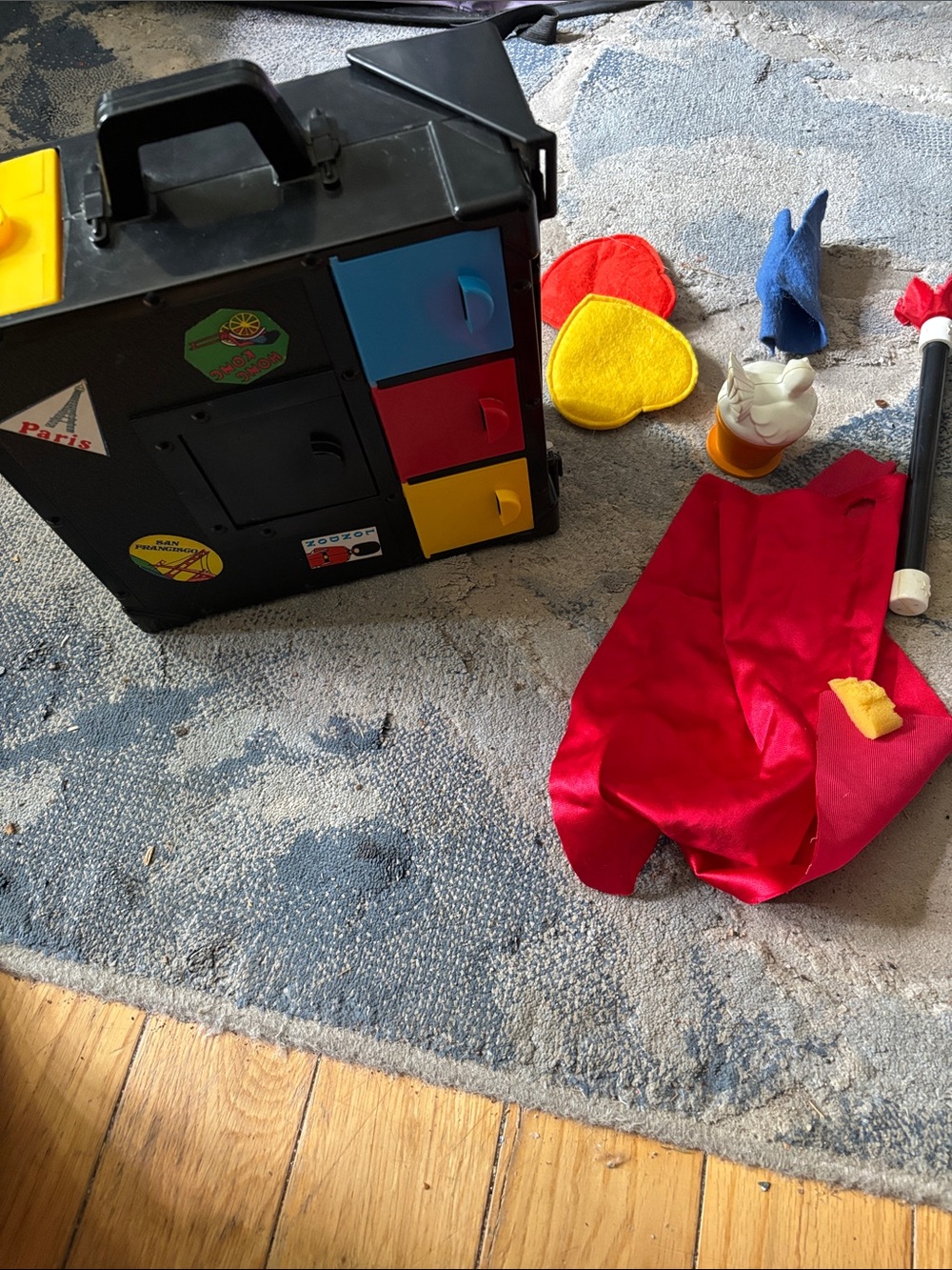 Vintage 1982 Fisher Price Magic Show play set Model #999